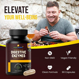 Digestive Enzymes for Carnivores – Enjoy Food Without Discomfort, 60 Count, Made in USA